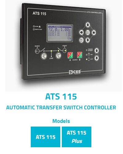 Bộ điều khiển chuyển nguồn tự động ATS115/ ATS115 Plus