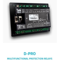 Rơ le bảo vệ đa chức năng cho máy phát điện D-Pro Mecc Alte