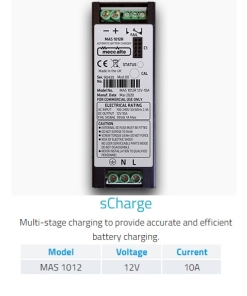 Bộ sạc bình ắc quy 12V 10A Scharge 12V 10A