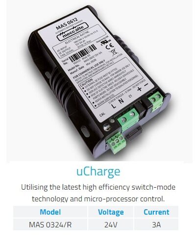 Bộ sạc bình ắc quy 24V Ucharge 24V 3A