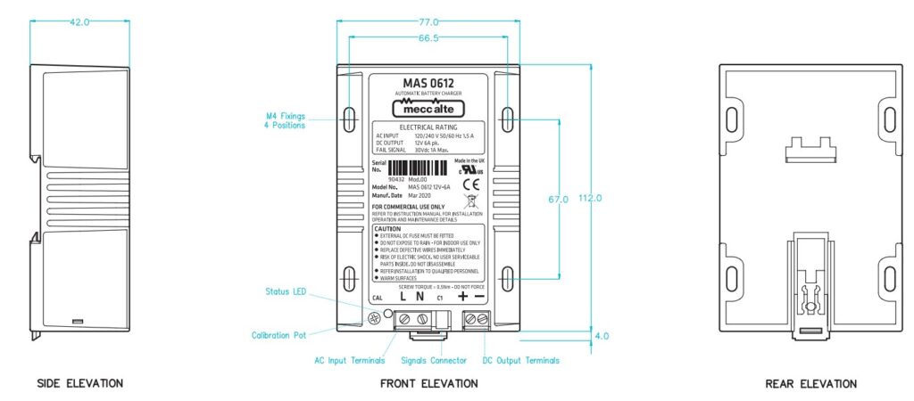 Sơ đồ bộ sạc bình ắc quy 24V Ucharge 24V 3A