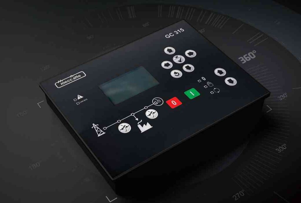 Bộ điều khiển máy phát điện, hoà đồng bộ, ATS Mecc Alte Hình nền Bộ điều khiển Mecc Alte